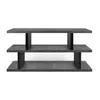 Image de Symbiosis Step Etagère, Effet Béton et Noir, 163x36x88 cm