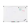 Image de Bi-Office Maya Tableau blanc magnétique avec cadre en aluminium 60 x 45 cm Blanc