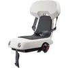 Image de POLISPORT 8636100011 - Siège arrière Guppy Junior pour vélos avec Roues de 26' à 29' adapté aux Enfants d'un Poids Maximum de 35 kg avec ancrage sur Le Porte-Bagages Cool Gris Clair/Foncé