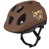 Image de POLISPORT 8740300049 - XS Kids Adventure Casque de vélo pour Enfants réglable (46-53 cm) avec Certification CE pour Le Cyclisme, la Planche à roulettes, Le Patinage en Couleur Brun