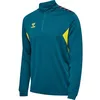 Image de hummel Hmlauthentic Sweat-Shirt à Demi-Fermeture éclair pour Homme