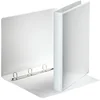 Image de Esselte - Esselte Essentials - 49701 - Classeur à anneaux personnalisable - A4 - Capacité de 180 feuilles - Carton recouvert de polypropylène - 4 anneaux - Blanc
