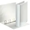 Image de Esselte - Esselte Essentials - 49704 - Classeur à anneaux personnalisable - A4 - Capacité de 380 feuilles - Carton recouvert de polypropylène - 4 anneaux - Blanc (Lot de 2)