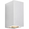 Image de Applique murale CANTO maxi kubi 2 - GU10 - aluminium blanc IP44 - Nordlux, Extérieur