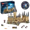 Image de LEGO 71043 Harry Potter Le château de Poudlard, Jouet, avec Saule Cogneur, la Chambre des Secrets, et Cabane de Hagrid, Inclut 27 Figurines, Dès 16 Ans