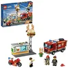 Image de LEGO 60214 City Fire L’Intervention des Pompiers au Restaurant de Hamburgers