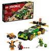 Image de LEGO 71763 Ninjago L’Évolution Voiture De Course de Lloyd, Jouet pour Enfants dès 6 Ans avec Figurines Quad et Serpents avec bannière de Mission à Collectionner