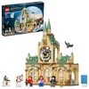 Image de LEGO 76398 Harry Potter L’Infirmerie De Poudlard, Château et Tour de l'horloge, Jouet à Construire Prisonnier d'Azkaban, Minifigurines, Filles et Garçons
