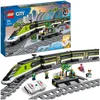 Image de LEGO City Train Express RC, phares/24 Rails, 7+ Ans, 60337, & Duracell Optimum AAA 12 pcs, Power Boost