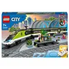 Image de City 60337 Le Train de Voyageurs Express, Jouet Télécommandé avec Phares Fonctionnels