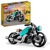 Image de LEGO 31135 Creator 3-en-1 La Moto Ancienne, Jouet Transformable en Véhicules Classique et de Rue, et en Voiture de Dragster, Jeu pour Enfants, Garçons et Filles