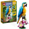 Image de LEGO Creator 3 en 1 Perroquet Exotique à Grenouille à Poisson + Animaux Sauvages 3en1 : Jouet Araignée Surprenante - Se transforme en Figurine Scorpion ou Serpent 31136 + 31139