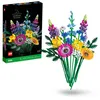 Image de LEGO Botanicals Bouquet de Fleurs Sauvages - Plantes Artificielles avec Coquelicots et Lavande - Activité Manuelle pour Adulte - Idée Cadeau pour Femme ou Homme - Edition 2023-10313