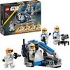 Image de LEGO Star Wars Pack de Combat des Clone Troopers de la 332e Compagnie d’Ahsoka - Kit de Construction The Clone Wars avec Véhicule Speeder Lance-Tenons et Minifigurines - Cadeau Enfants Dès 6 Ans 75359