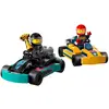 Image de Lego Jeu De Construction De Karts Et De Pilotes De Course