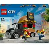 Image de LEGO 60404 City Le Food-truck de Burgers, Jouet de Camionnette, Jeu Imaginatif avec Camionnette et Minifigurines