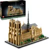Image de LEGO Architecture Notre-Dame de Paris - Maquette à Construire d’Exposition Architectural - Set pour Adultes - Cathédrale - pour Les Passionnés d’Histoire, de Voyages et d’Art 21061