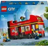 Image de LEGO® City 60407 Le bus rouge à deux étages, bus jouet, véhicule pour enfants dès 7 ans