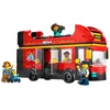 Image de Lego Jeu De Construction Red Double Decker Tourist Bus
