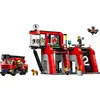 Image de Lego Parc De Pompiers Avec Jeu De Construction De Camion De Pompiers