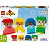 Image de DUPLO My First 10415 Fortes Émotions et Grands Sentiments, Jouet pour Bébés, 23 Briques Colorées et 4 Personnages