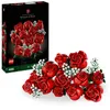 Image de LEGO Botanicals Le Bouquet de Roses - Fleurs Artificielles - Set de Construction pour Adulte, Femme ou Homme - Accessoires de Décoration pour Maison ou Bureau - Idée Cadeau Fête des Mères 10328
