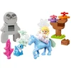 Image de Lego Elsa Et Bruni Dans Le Jeu De Construction De La Forêt Enchantée