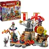Image de LEGO Ninjago L’Arène de Combat du Tournoi - Jouet d'action Ninja pour Garçons et Filles de 7 Ans et Plus - Jeu d'Aventures pour Enfants avec 6 Minifigurines à Collectionner 71818