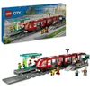 Image de LEGO City 60423 Le tramway et la station du centre-ville