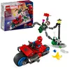 Image de LEGO 76275 Marvel La Course-Poursuite en Moto : Spider-Man Contre Docteur Octopus, Jouet de Construction avec Moto avec Canons, Cadeau pour Garçons, Filles et Fans de Super-Héros Dès 6 Ans