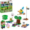Image de LEGO Super Mario Les Aventures de LEGO Luigi Interactif - Cadeau Nintendo pour Enfants Garçons et Filles Passionnés de Jeux Vidéo de 6 Ans et Plus - Set de Jardin - Bébé Yoshi Rose 71440