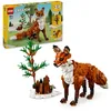 Image de LEGO Creator 3-en-1 Les Animaux de la Forêt : Le Renard Roux, Jouet Transformable en Chouette ou en Écureuil, Set de Jeu et Décoration, Idée Cadeau pour Les Garçons et Les Filles dès 9 Ans 31154