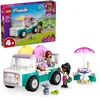 Image de LEGO Friends Le Camion de Glaces de Heartlake City - Jouet de Construction pour Jeunes Enfants, Filles et garçons dès 4 Ans - Stand de Cornets glacés - Inclut 2 Mini-poupées et Un Lapin 42644