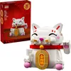 Image de LEGO Le Chat Porte-Bonheur - Set de Construction pour Enfant ou Adulte - Maquette - Figurine d'animal Qui Salue - Pièce d'or & Décoration de Bonne Fortune - Idée Cadeau sur la Fête du Printemps 40813