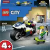 Image de 60455 LEGO® CITY Poursuite avec la moto de police