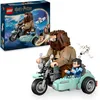 Image de LEGO Harry Potter La Balade en Moto de Hagrid et Harry - Jouet de Construction & Décoration - Side-Car & Minifigurine d'Hedwige la Chouette - Cadeau Magique pour Fille ou Garçon dès 9 Ans 76443