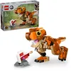 Image de LEGO Jurassic World Petite Mangeuse : la Femelle T Rex - Jouet de Construction pour garçon dès 7 Ans - Dinosaure à Exposer - Tête, Queue et mâchoires Mobiles 76967