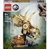 Image de 76969 LEGO® JURASSIC WORLD  Fossiles de dinosaures : crâne de Triceratops