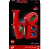 Image de LEGO Art 31214 LOVE - Set de Construction pour Adulte - Décoration & Cadeau pour Couple