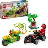 Image de LEGO Marvel Course-Poursuite Entre Spin et Electro en Dino-véhicules - Jouet de Construction avec Voiture de Super-héros pour Les Enfants dès 4 Ans - Spidey et Ses Amis extraordinaires 11198