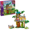 Image de LEGO Friends La cabane de l'amitié 42652 | Jouet pour fille dès 8 ans, 2 figurines animales, 4 mini-poupées, jeu créatif, jardin, idée cadeau, 701 pièces