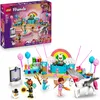 Image de LEGO Friends Soirée Déguisée avec Une Licorne et Une Fée - Jouet avec Scène & Cabine DJ, 4 Mini-Poupées, Churro Le Chat, Figurine de Cheval & Accessoires Amusants - Cadeau pour Fille dès 6 Ans 42661