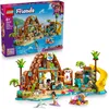 Image de LEGO Friends Vacances à l’Hôtel de la Plage - Jeu de Construction pour Fille dès 8 Ans - 6 Mini-Poupées, 1 Tortue, Figurine de Dauphins, Stand de Glaces & Accessoires - Cadeau sur Les Animaux 42673