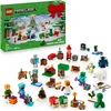 Image de LEGO Minecraft Le Calendrier de l’Avent 2025 - Jouet pour Garçon ou Fille dès 7 Ans - Compte à Rebours Avant Noël avec 24 Surprises Dont Minifigurines & Constructions Miniatures - Cadeau Gaming 21280
