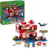 Image de LEGO Minecraft La Maison des Champimeuhs - Jouet de Construction avec Figurine de Steve, Mobs, Table de Fabrication & Ferme - Cadeau pour Gamer, Fille ou Garçon dès 8 Ans 21270