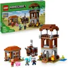 Image de LEGO Minecraft L’Avant-Poste de Pillards et Le Ravageur - Jouet de Construction - Figurine Articulée avec Mâchoires Mordantes & Forteresse de Village - Cadeau pour Gamer, Garçon ou Fille 9 Ans 21278