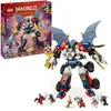 Image de LEGO Ninjago Le Robot Ultra Combo de Zane - Jeu de Construction 4-en-1 avec Voiture, Avion, Dragon et 6 minifigurines - Idée Cadeau pour garçons et Filles dès 9 Ans Amateurs de la série TV 71834