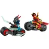 Image de Lego Jeu De Construction Lightning Race On Kai's Motorcycle 79 Pièces
