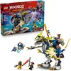 Image de LEGO NINJAGO Le Robot Dragonnier De Rogue - Jouet Ninja Avec Figurines De Dragon & Robot - 4 Minifigurines Dont Lloyd & Arin - Lame De Révélation - Cadeau Pour Garçon 8 Ans & Fans De La Série TV 71843