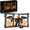 Image de LEGO Icons Le Seigneur des Anneaux : Book Nook du Balrog - Set de Construction - Décoration pour Étagère DIY - Minifigurine de Gandalf le Gris & Figurine de Dragon - Cadeau Collector pour Adulte 10367